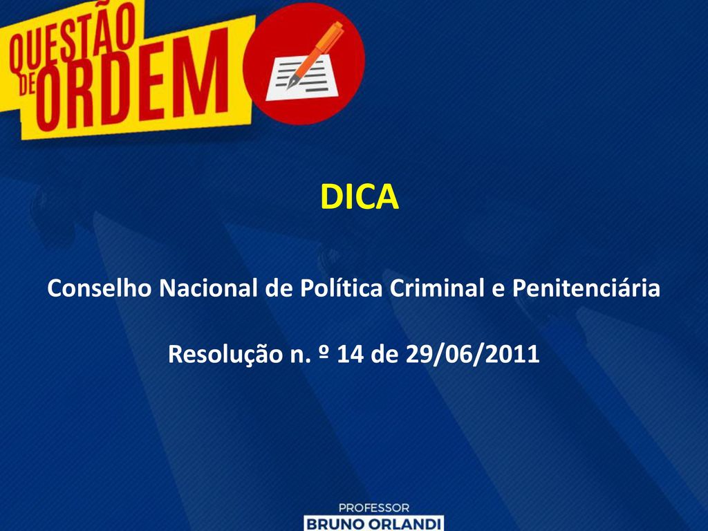 Conselho Nacional de Política Criminal e Penitenciária