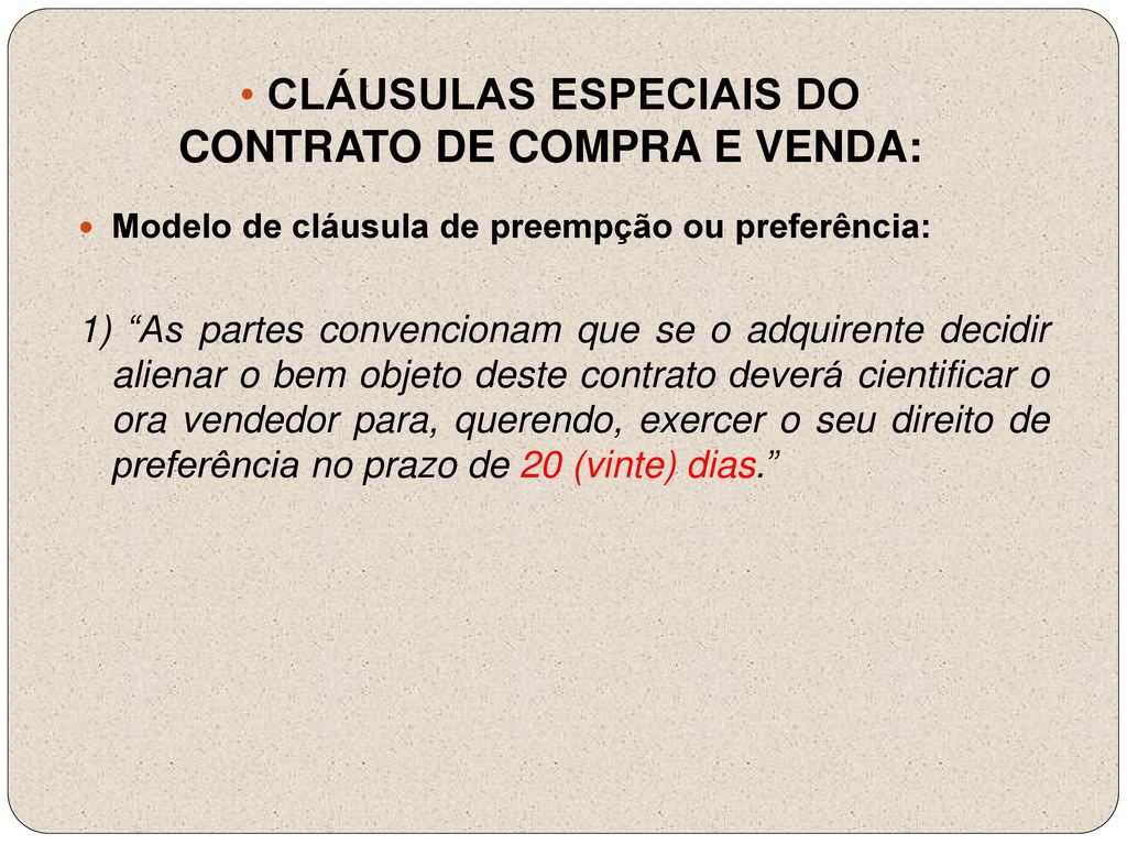 Exemplo De Contrato De Compra E Venda Vários Exemplos 1497