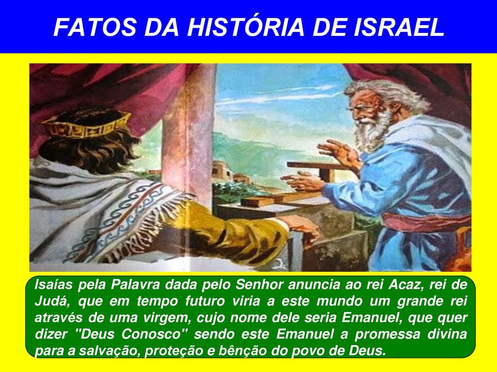 FATOS DA HISTÓRIA DE ISRAEL