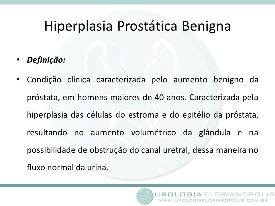 hiperplasia prostatica benigna pdf fisiopatologia)