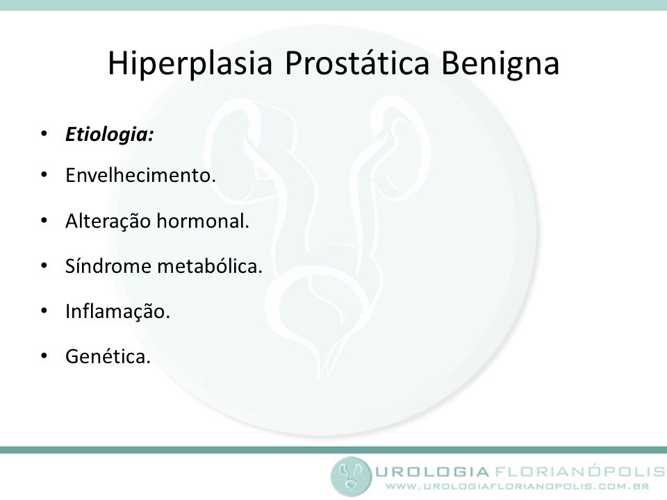 hiperplasia prostática benigna tratamento tratați prostatita cu metoda populară