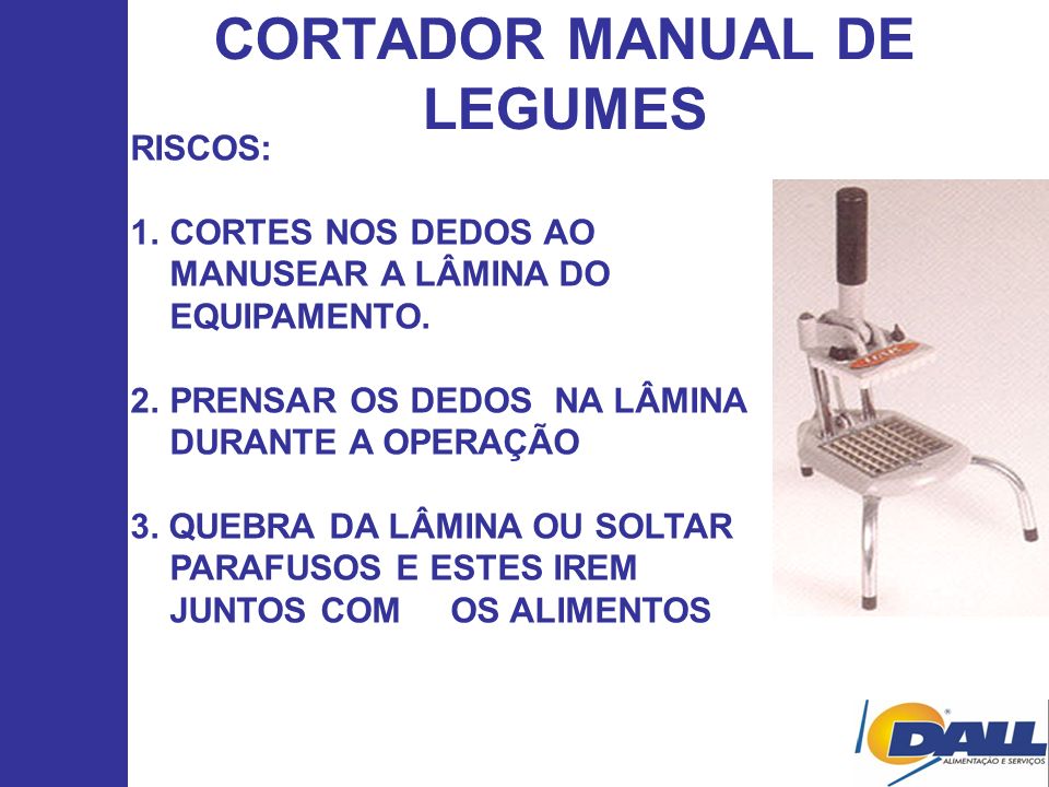 CORTADOR MANUAL DE LEGUMES