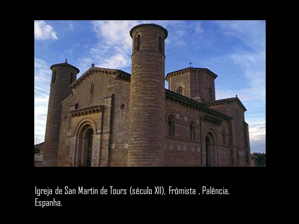 Igreja de San Martin de Tours (século XII), Frómista , Palência, Espanha.