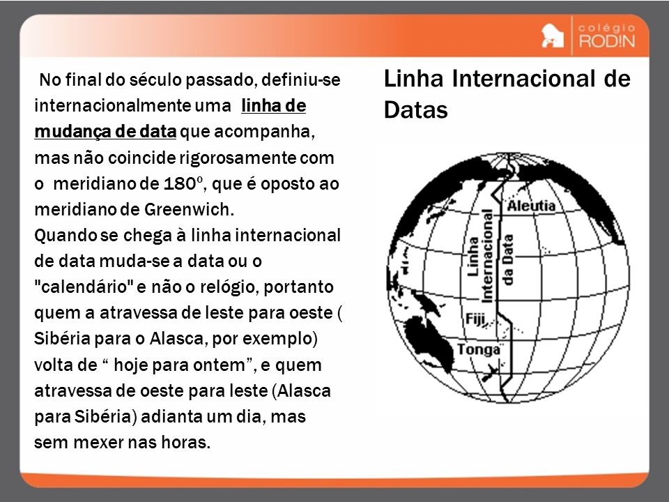 Linha Internacional de Datas