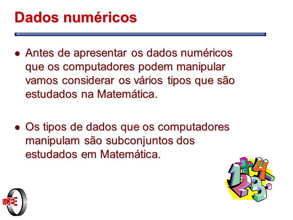 Dados numéricos