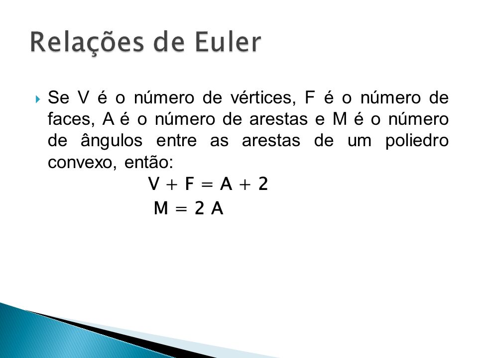 Relações de Euler