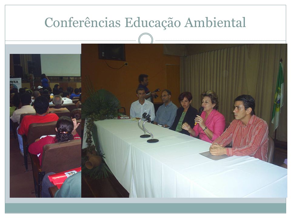 Conferências Educação Ambiental