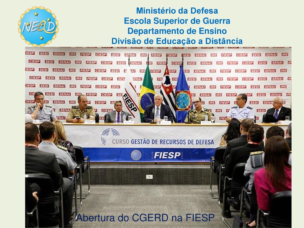 Abertura do CGERD na FIESP