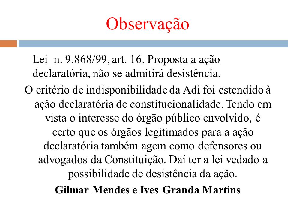 Gilmar Mendes e Ives Granda Martins