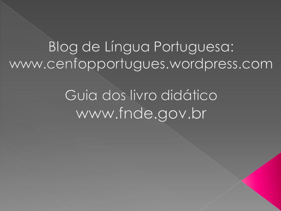 Blog de Língua Portuguesa: