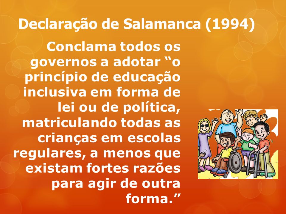Declaração de Salamanca (1994)