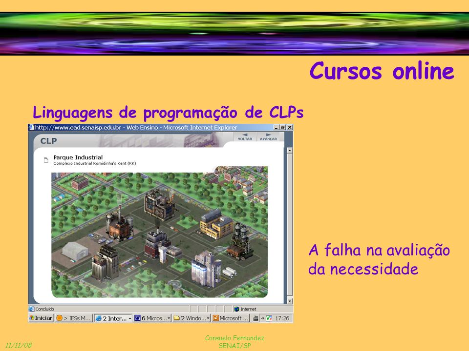 Cursos online Linguagens de programação de CLPs