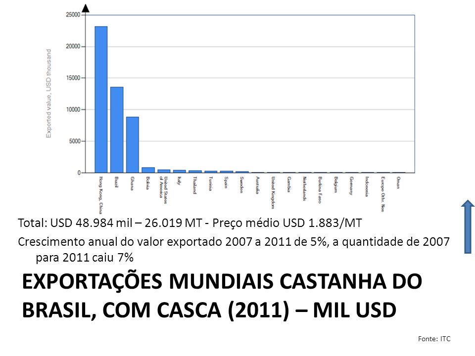 Perfil de Mercado Castanha do Brasil Elaborado por: - ppt video online  carregar