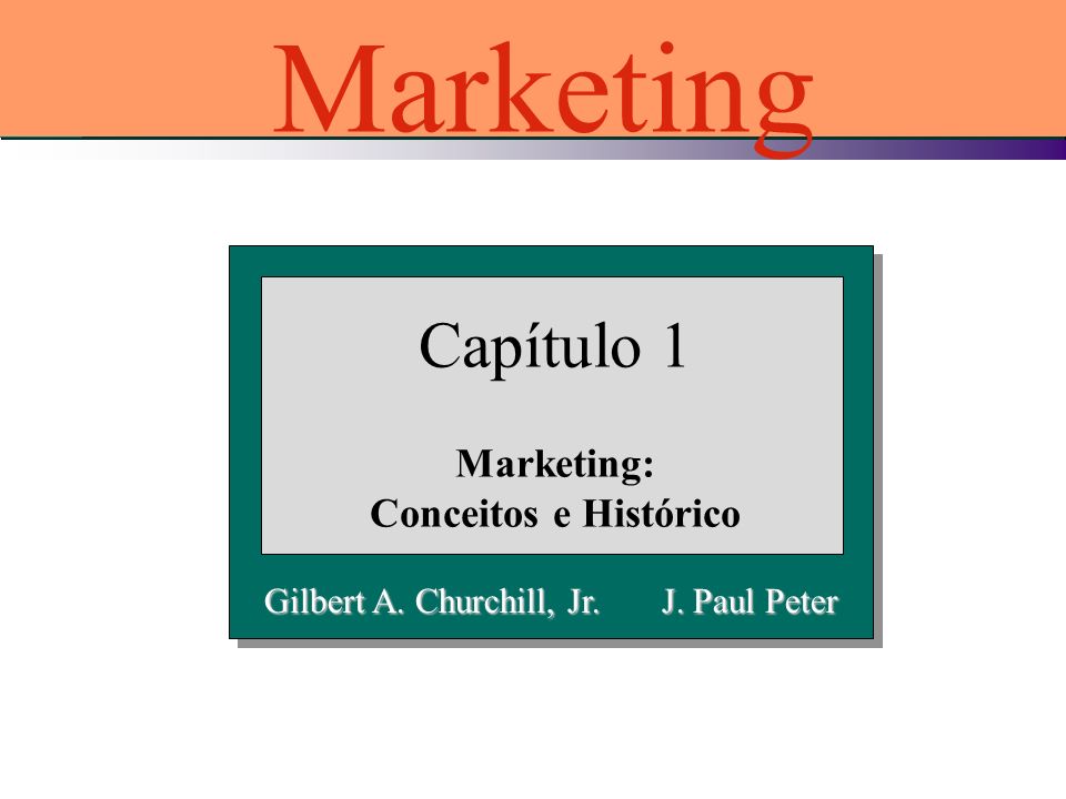 Marketing: Conceitos e Histórico