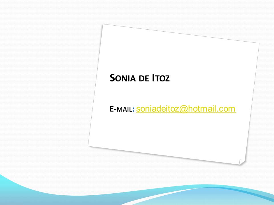 Sonia de Itoz