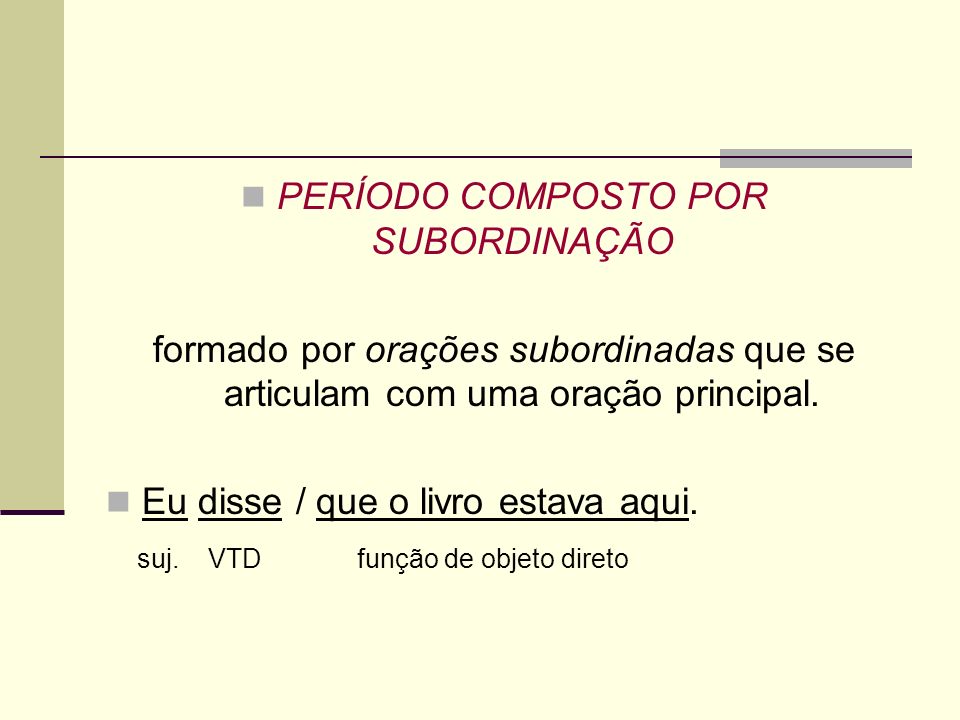 PERÍODO COMPOSTO. - Ppt Carregar