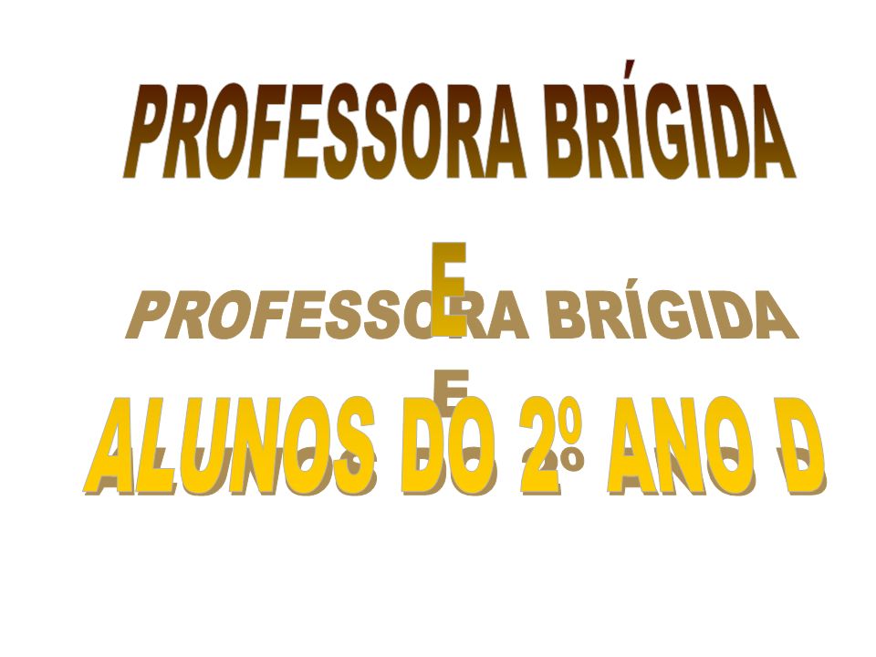 PROFESSORA BRÍGIDA E ALUNOS DO 2º ANO D