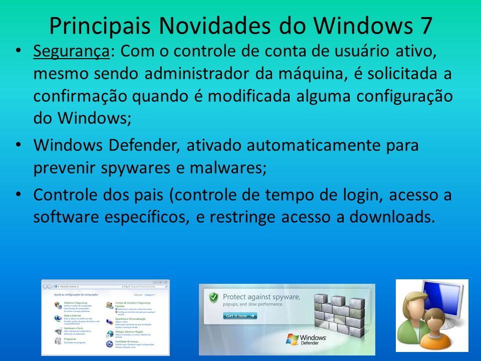 Principais Novidades do Windows 7