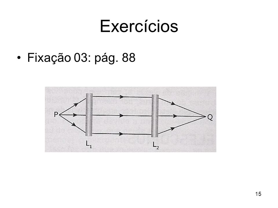 Exercícios Fixação 03: pág. 88