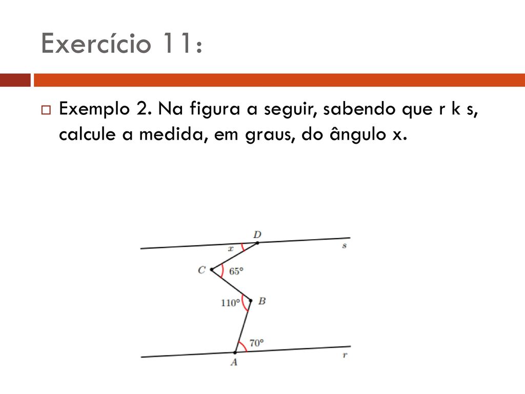 Exercício 11: Exemplo 2.