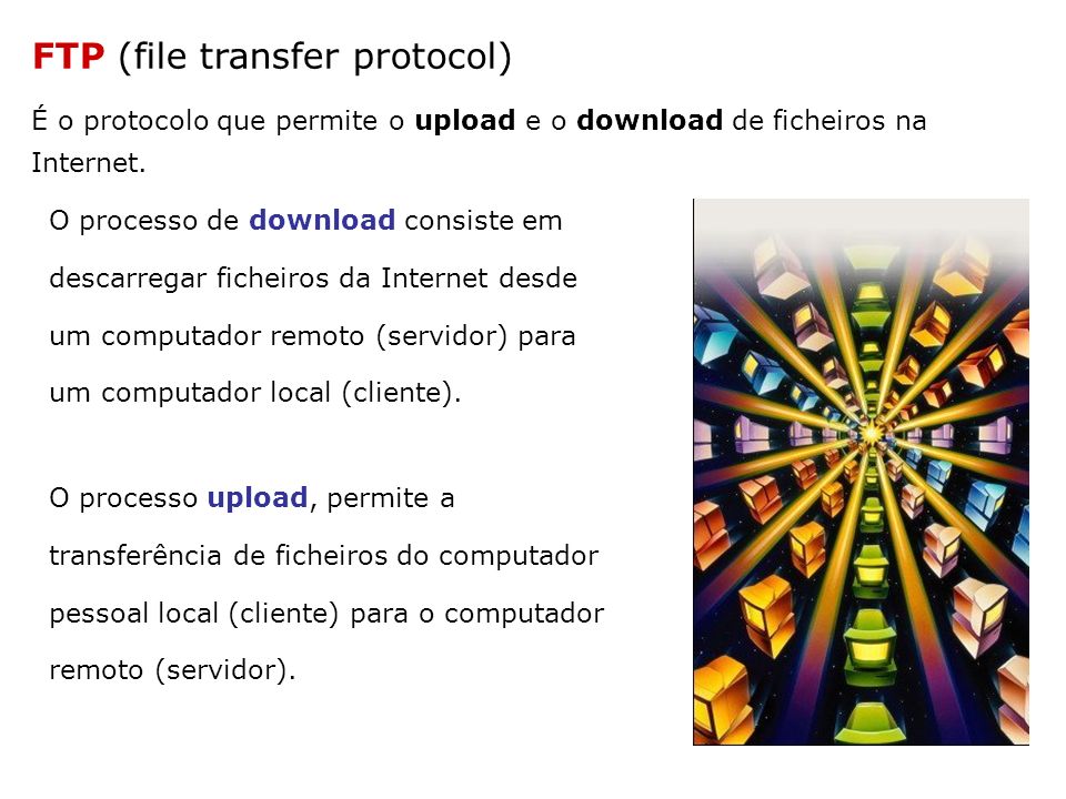 FTP (file transfer protocol)