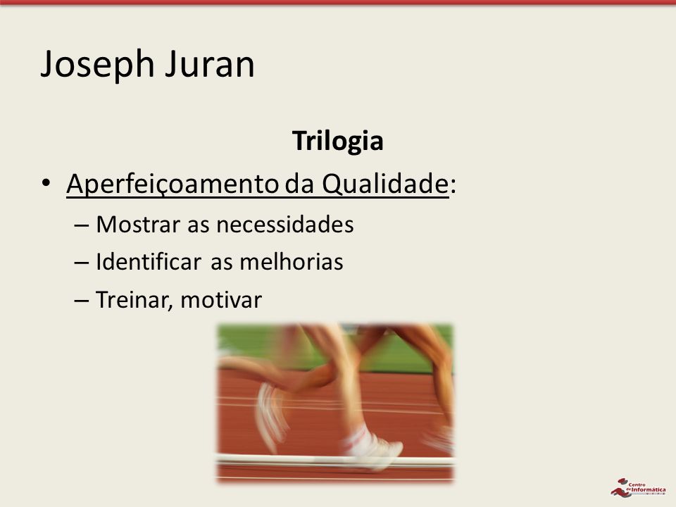 Joseph Juran Trilogia Aperfeiçoamento da Qualidade: