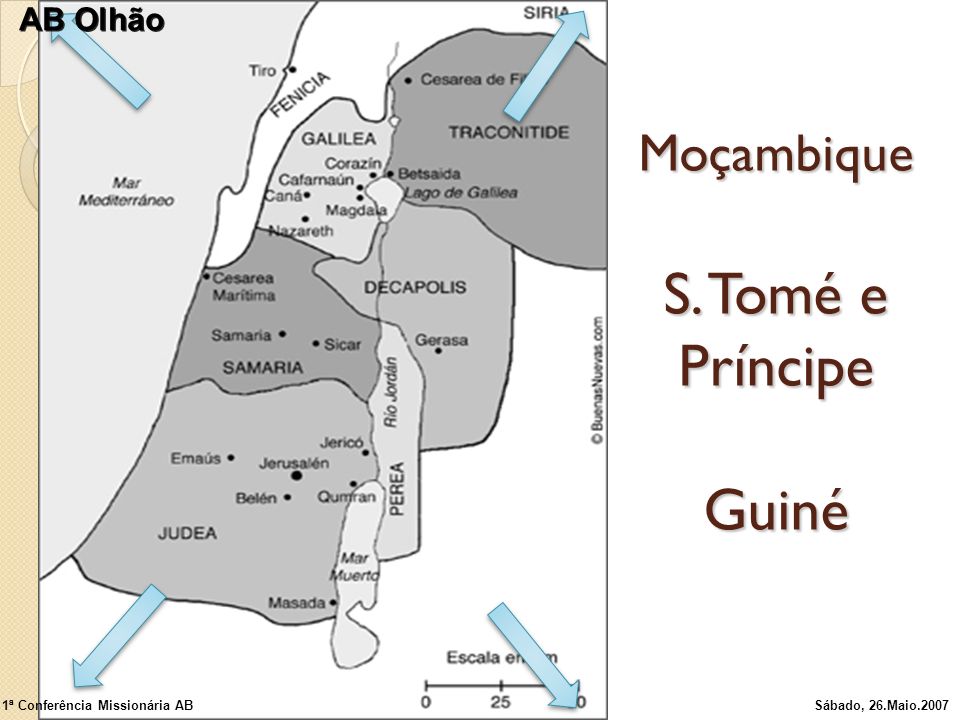 Moçambique S. Tomé e Príncipe Guiné