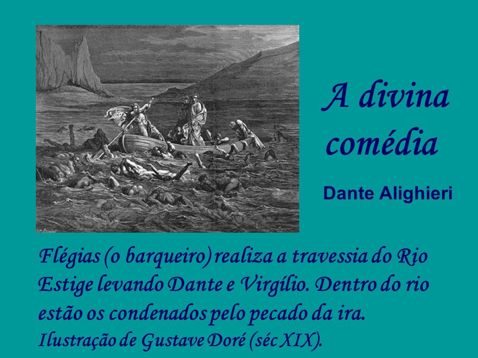 A divina comédia Dante Alighieri.