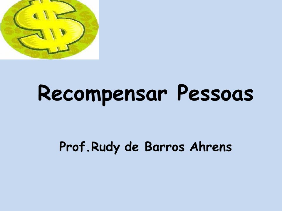 Prof.Rudy de Barros Ahrens