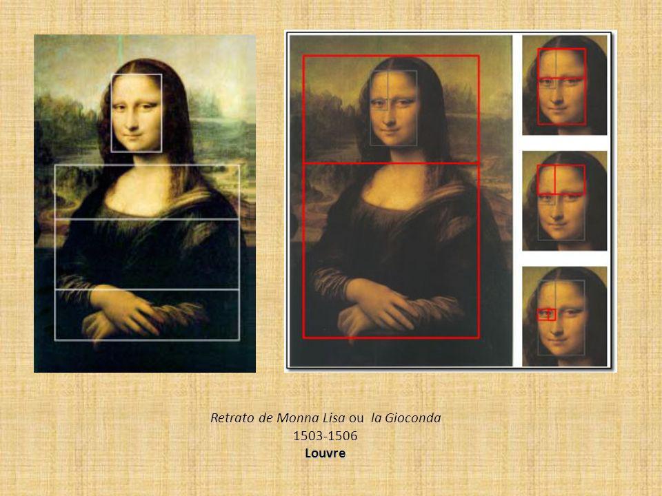 Retrato de Monna Lisa ou la Gioconda Louvre