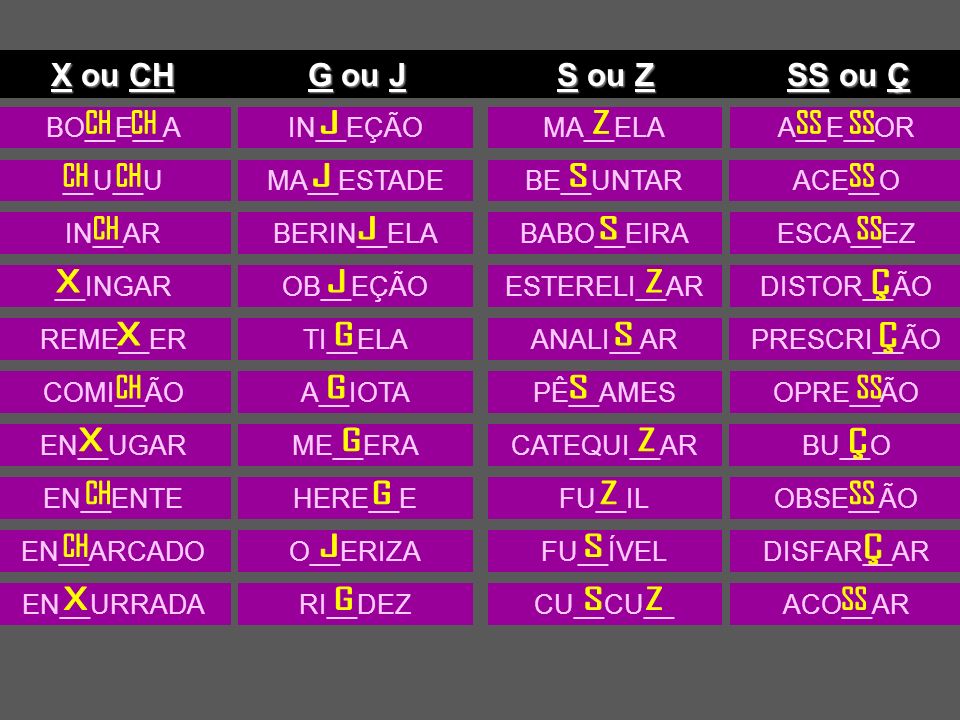 O R T O G R A F I A Ppt Carregar