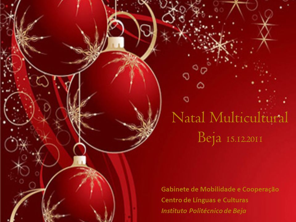 Natal Multicultural Canções de Natal Natal de ppt carregar