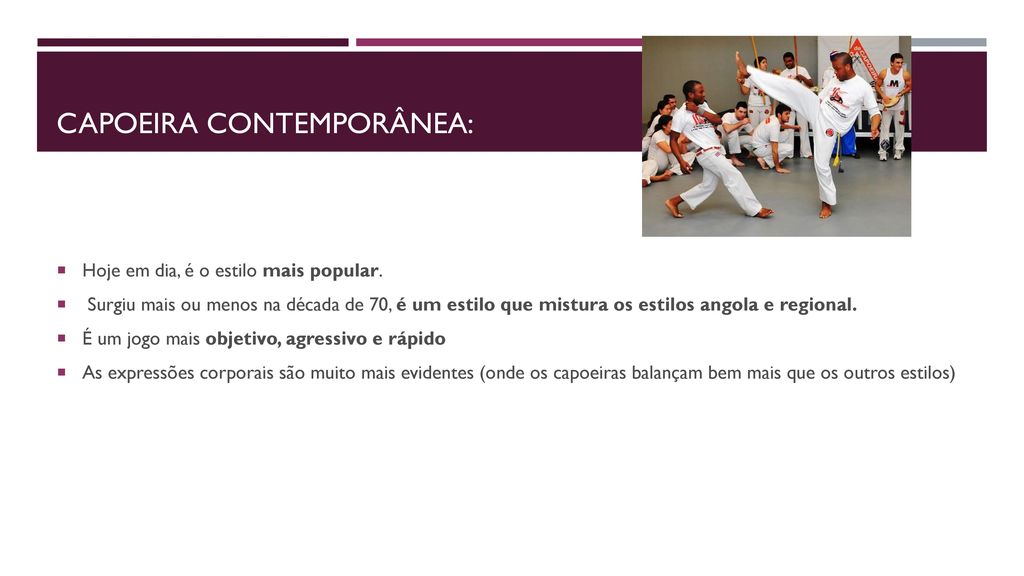 Capoeira Contemporânea: