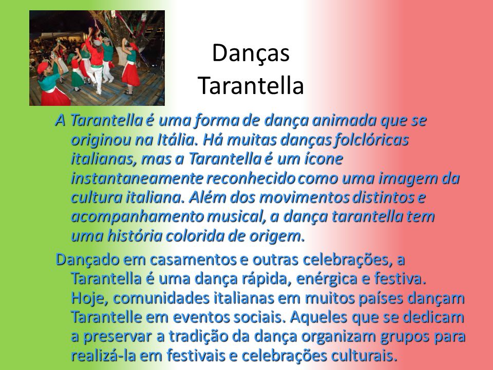 Danças Tarantella