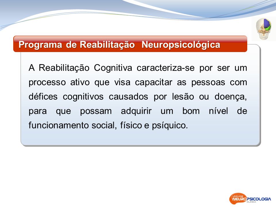 Programa de Reabilitação Neuropsicológica