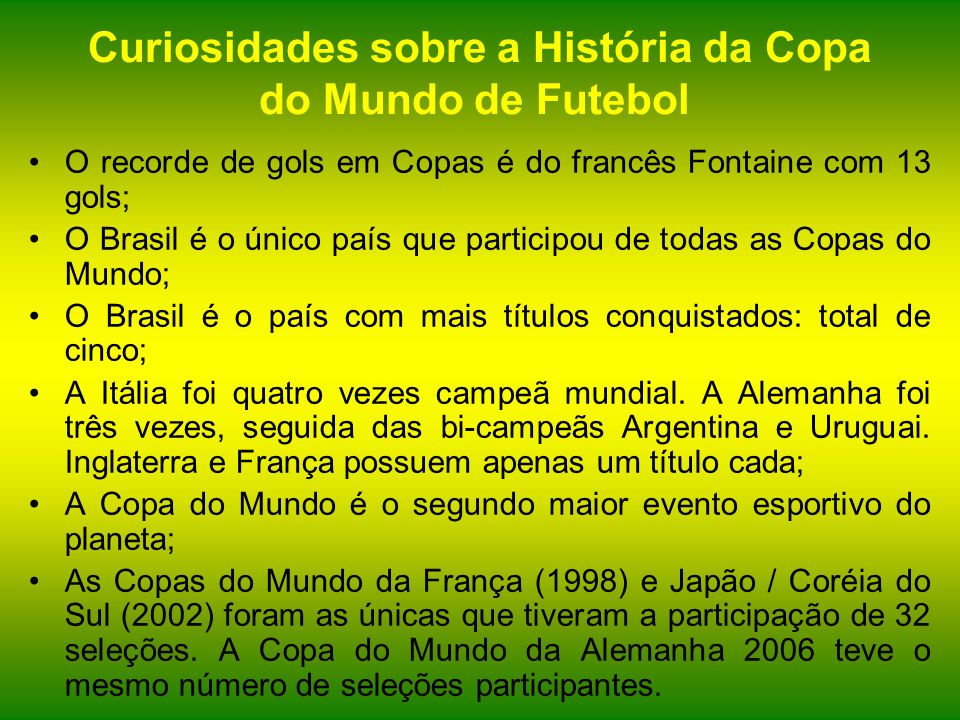A primeira Copa do Mundo: história e curiosidades - Brasil Escola