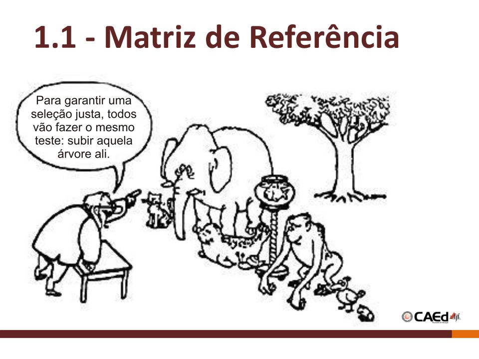 1.1 - Matriz de Referência