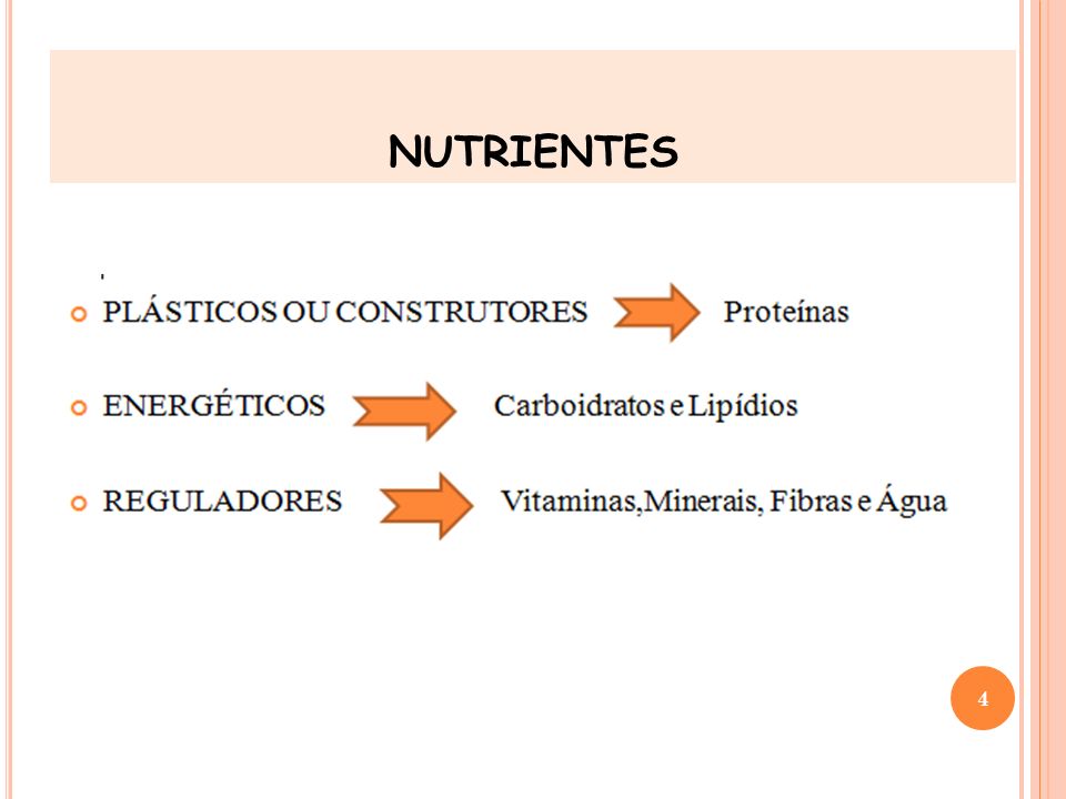 CIÊNCIA DA NUTRIÇÃO nutrientes