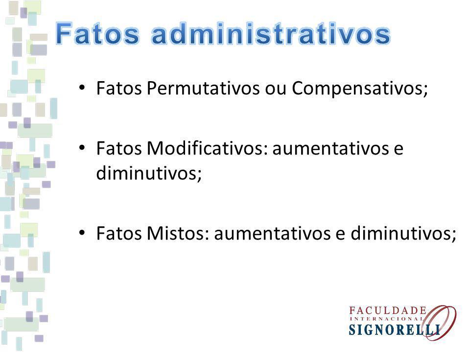 Fatos administrativos