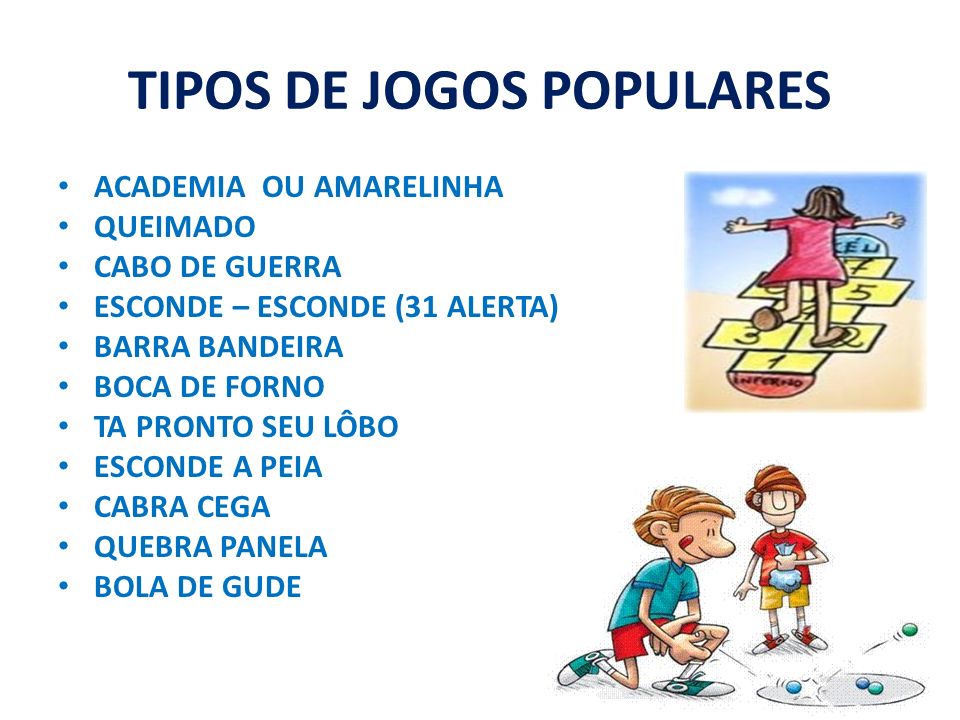 JOGOS POPULARES CONCEITOS - ppt video online carregar