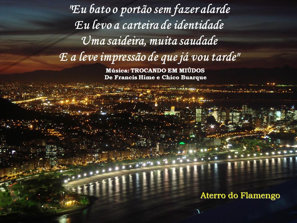 Frases de amor da MPB Com imagens do Rio de Janeiro - ppt carregar