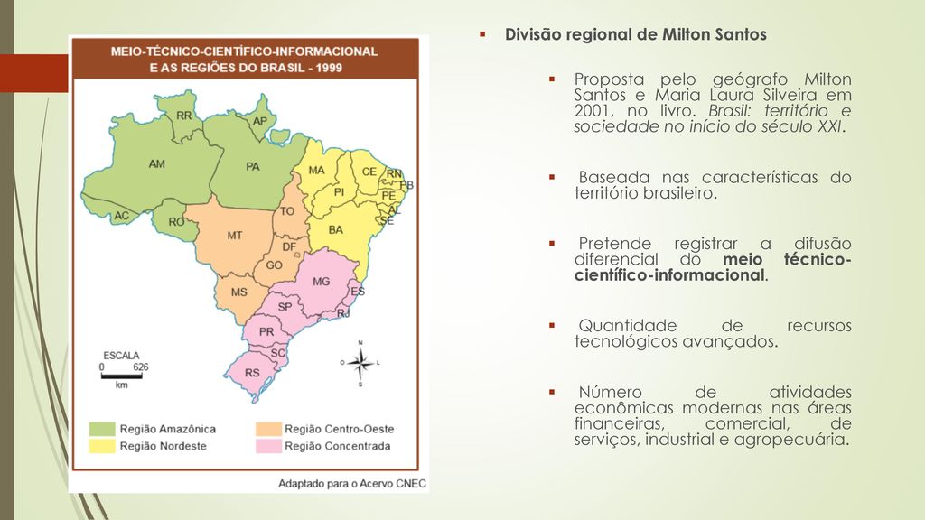 Brasil: Divisão Regional (IBGE) - ppt carregar