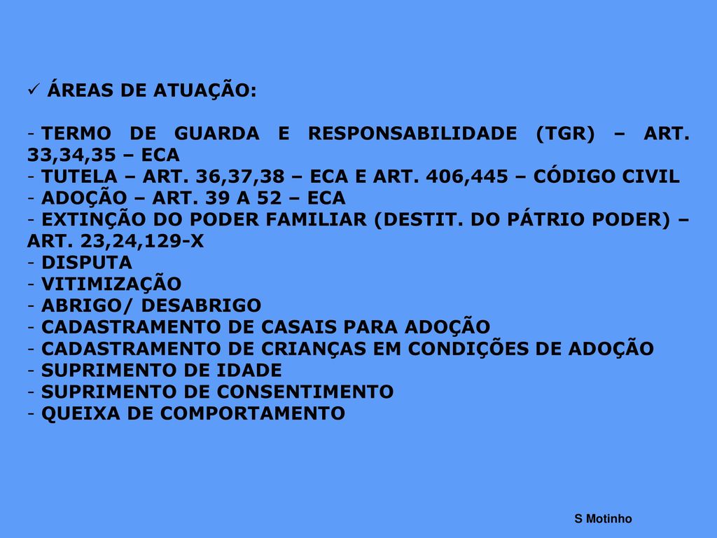 TERMO DE GUARDA E RESPONSABILIDADE (TGR) – ART. 33,34,35 – ECA