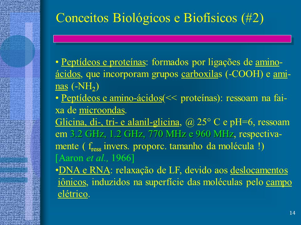 Conceitos Biológicos e Biofísicos (#2)