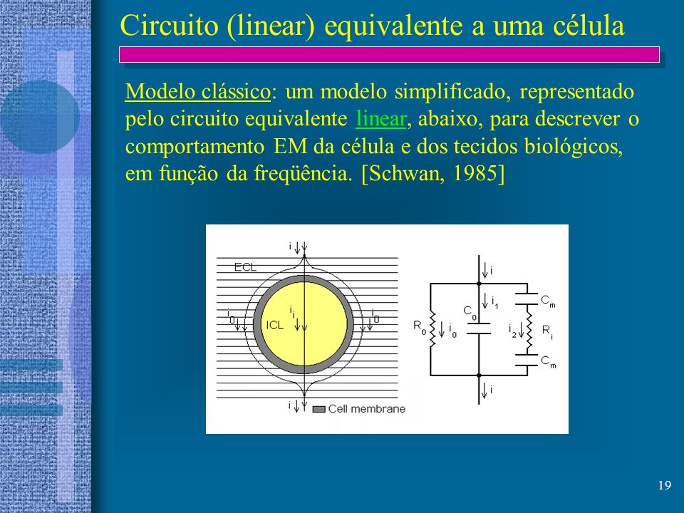 Circuito (linear) equivalente a uma célula