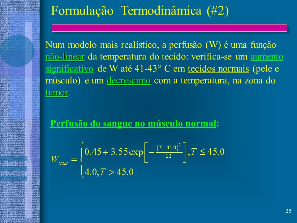 Formulação Termodinâmica (#2)