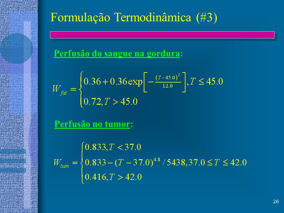 Formulação Termodinâmica (#3)