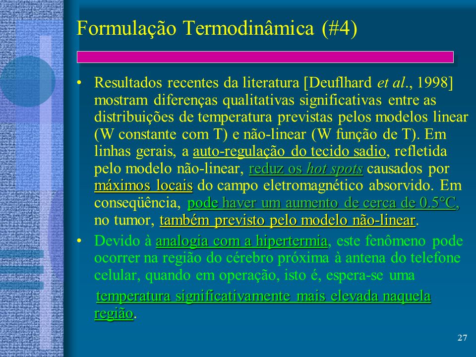 Formulação Termodinâmica (#4)