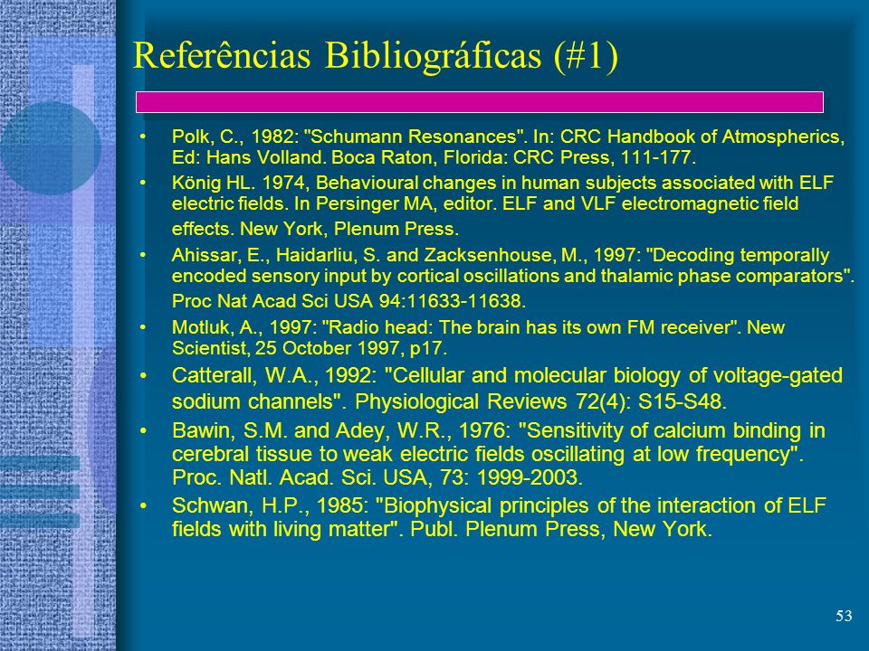 Referências Bibliográficas (#1)