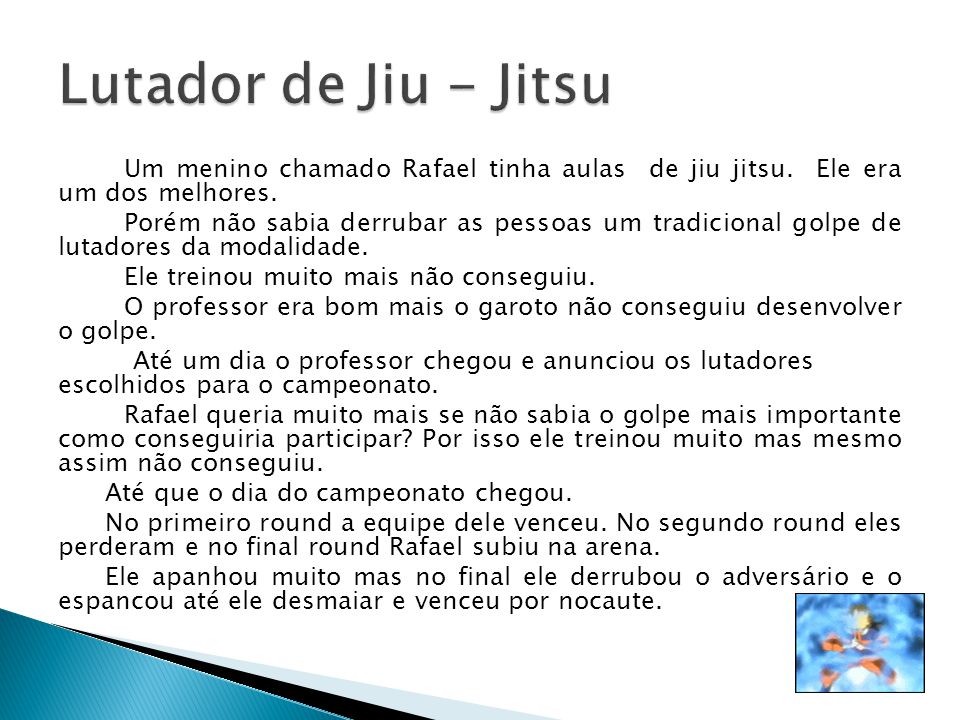 Lutador de Jiu - Jitsu